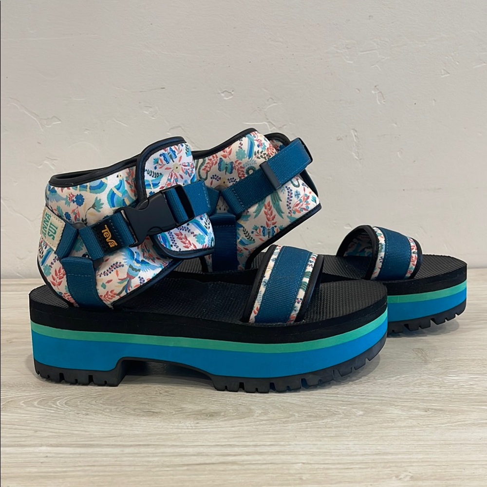 Anna Sui x Teva Indio Jewell Platform Sandal [Size 9]